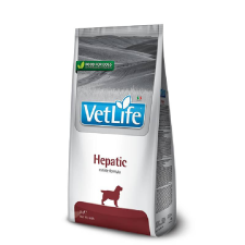 VetLife Vet Life Dog Hepatic 12kg kutyaeledel