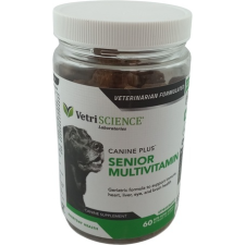 VetriSCIENCE Canine Plus Senior Multivitamin rágótabletta kutyáknak (60 db) vitamin, táplálékkiegészítő kutyáknak