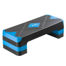 Vevor Aerobic stepping board állítható magasságú edzőtábla (10,16-20,32 cm) Stepper fitness 250 kg terhelhetőséggel csúszásmentes felületű pad otthoni edzőterembe kardió erőnléti edzéshez Kék step pad