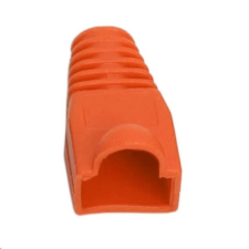 Vez Törésgátló RJ45 csatlakozóhoz, narancssárga, 100db/csomag  (05230NA-100) (05230NA-100) kábel és adapter