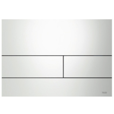  Vezérlőgomb Tece Square II króm kivitelben fehér színben 9.240.832 szaniter