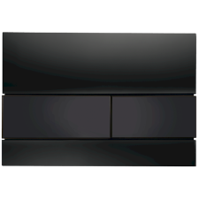  Vezérlőgomb Tece Square üveg fekete színben 9.240.809 szaniter