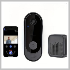  Vezeték Nélküli Intelligens Ajtócsengő HD Kamerával ME2403535 csengő