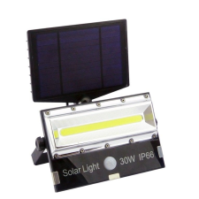  Vezeték nélküli Napelemes 30W 50 COB Reflektor fény-mozgásérzékelős - BL-8501-COB kültéri világítás