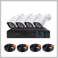  Vezetékes AHD kamerarendszer - 4 kamerás HOP1001219 megfigyelő kamera
