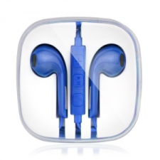  Vezetékes sztereó fülhallgató, Apple készülékekhez, 3.5 mm, felvevőgombos, dobozos fülhallgató, fejhallgató