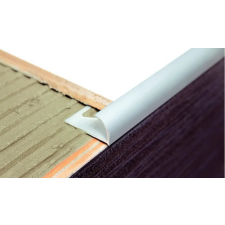 Vi-A-R Csempe élvédő prémium íves eloxált 2,5 méter élvédő, sín, szegélyelem