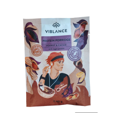 Viblance vegán, gluténmentes Peanut&Cacao proteinkása 60 g reform élelmiszer