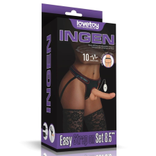 Vibrating Easy Strapon Set 8.5'' felcsatolható eszközök