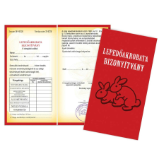 Vicces bizonyítvány, Lepedőakrobata ajándéktárgy