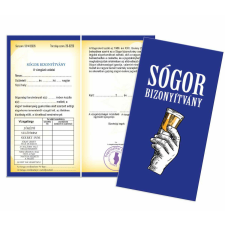 Vicces bizonyítvány, Sógor bizonyítvány ajándéktárgy