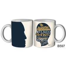  Vicces bögre, Ha megtöltöd az elméd jó és tiszta gondolatokkal ajándéktárgy