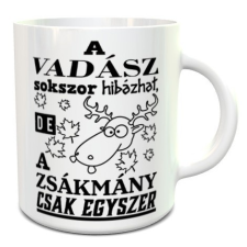 Vicces bögre vadásznak - A vadász sokszor hibázhat bögrék, csészék