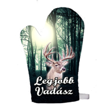  Vicces edényfogó kesztyű, A legjobb vadász lakástextília