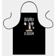  Vicces fekete kötény, Beszólt, elástam - mondta a kisvakond lakástextília