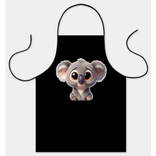  Vicces fekete kötény, Koala maci lakástextília