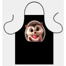  Vicces fekete kötény, Süni lakástextília