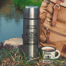  Vicces horgász termosz - Hétvégi időjárás termosz