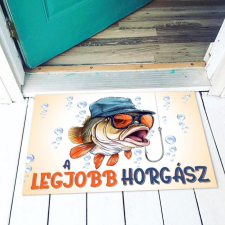  Vicces lábtörlő A legjobb horgász LA169 lakástextília