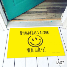  Vicces lábtörlő - Nyugdíjas Vagyok Nem Hülye vicces ajándék