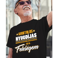  Vicces nyugdíjas póló - Feleségem a főnök női póló