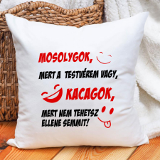  Vicces párna testvérnek - Nem tehetsz ellene lakástextília