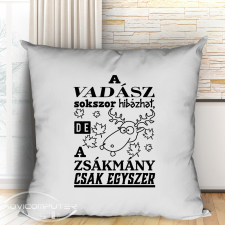 Vicces párna vadásznak - A vadász sokszor hibázhat lakástextília