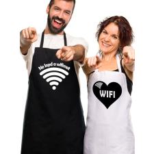 Vicces páros kötény - Ne lopd a wifimet lakástextília