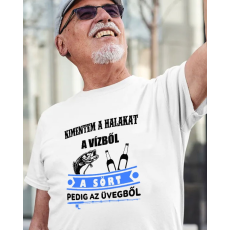  Vicces póló horgászoknak - Kimentem a halakat vízből