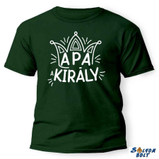  Vicces póló több színben, Apa a király ajándéktárgy