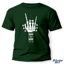  Vicces póló több színben, Gitár csontváz ajándéktárgy