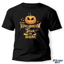  Vicces póló több színben, Happy Halloween Trick or Treat ajándéktárgy