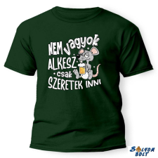  Vicces póló több színben, Nem vagyok alkesz, csak szeretek inni ajándéktárgy