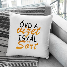  Vicces sörös párna - Óvd a vizet igyál sört lakástextília