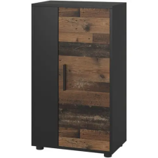  Vicco Berno komód 50,1×87,3×28,3 cm – Fekete / Oldstyle bútor