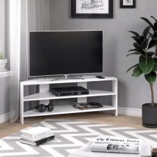  Vicco TV állvány, fehér, 114x45 cm bútor