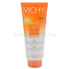 Vichy Idéal Soleil Capital védő tej a testre és az arcbőrre SPF 50+ naptej, napolaj