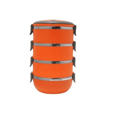  VICTOR NARANCS 4 RÉSZES ROZSDAMENTES ÉTELHORDÓ V-FH084N papírárú, csomagoló és tárolóeszköz