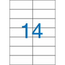 VICTORIA etikett, 105x42,4 mm, 1400 etikett/csomag etikett