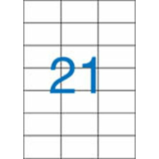 VICTORIA etikett, 70x42,4 mm, 2100 etikett/csomag etikett
