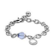  Victoria Ezüst színű kék köves karkötő karkötő