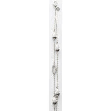  Victoria Ezüst színű köves karkötő karkötő