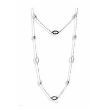 VICTORIA Ezüst színű köves nyaklánc nyaklánc