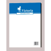VICTORIA Fehér jegyzettömb A4 vonalas