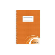 VICTORIA Francia kockás füzet, A4-es spirál, 70 lapos füzet