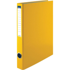 VICTORIA gyűrűs könyv, 4 gyűrű, 35mm, A4 sárga (IDVGY08) gyűrűskönyv