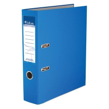 VICTORIA Iratrendező 75 mm, A4, PP/karton, élvédő sínnel, VICTORIA, "Basic", kék (75BLUE) (75BLUE) gyűrűskönyv
