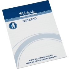VICTORIA jegyzettömb A5, 5x50 lap, sima (LL11) (LL11) jegyzettömb