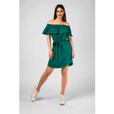 Victoria Moda Mini ruha - Zöld - S/M