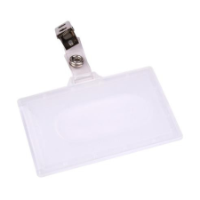 VICTORIA Névkitűző, csíptetővel, 88x54 mm, VICTORIA OFFICE névkitűző
